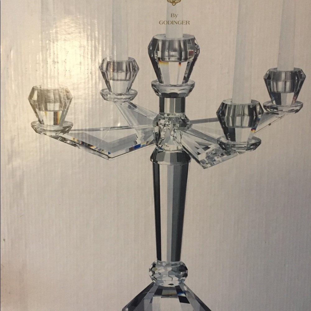 Crystal Candelabras - Set of Two - New in Box! - Picture 4 of 5